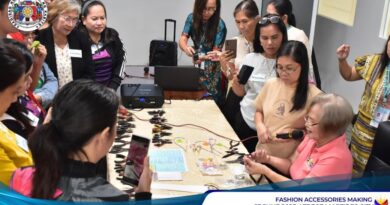 Caviteno Solo Parent and Out-of-School Youth Empowered through Fashion Accessories Making Training